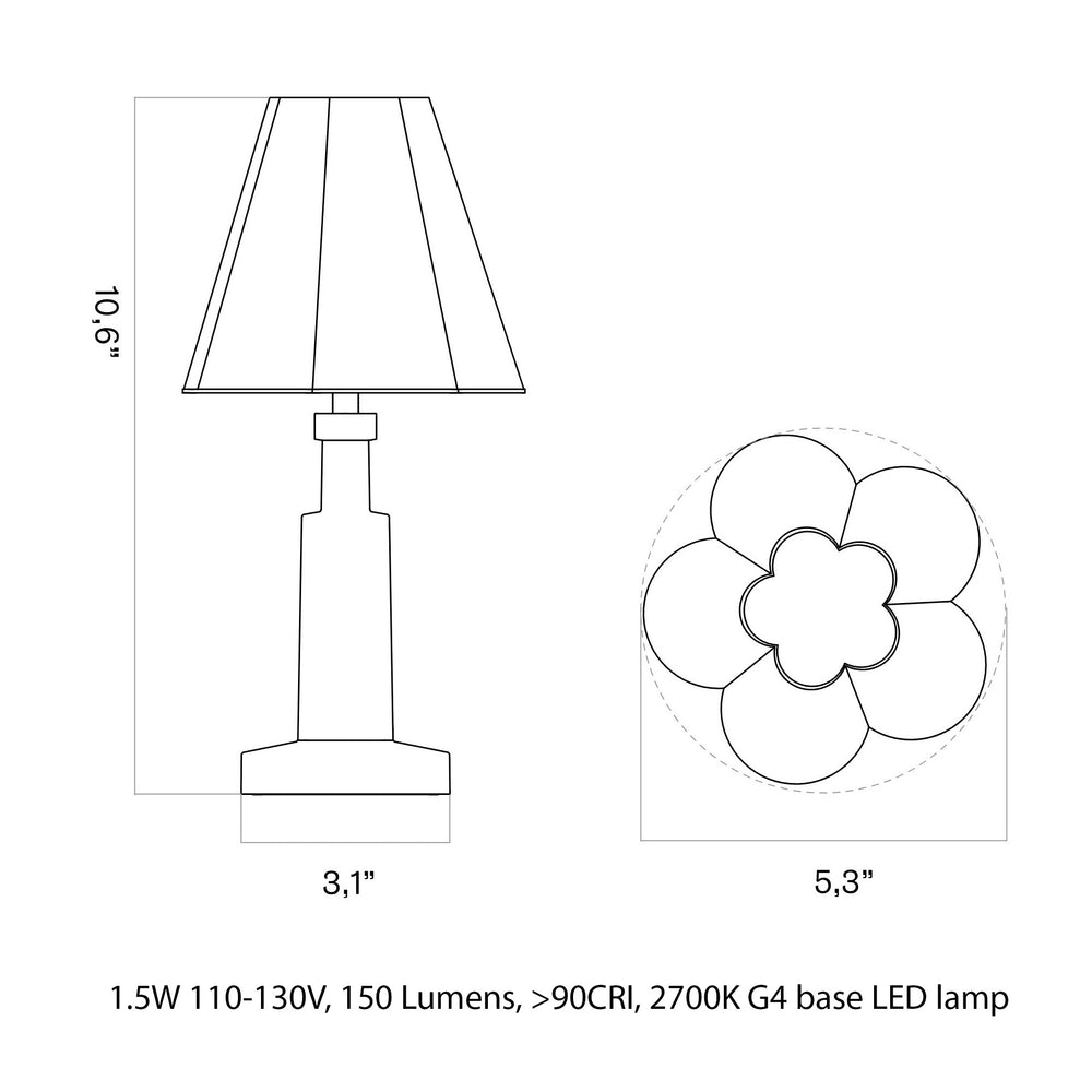 Admiral Portable LED Lamp