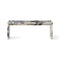 Plinth Lounge Table  option Calacatta Viola Marble