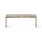 Plinth Lounge Table  option Kunis Breccia Stone