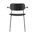 Co Seat Upholstered Dining Chair with Arms