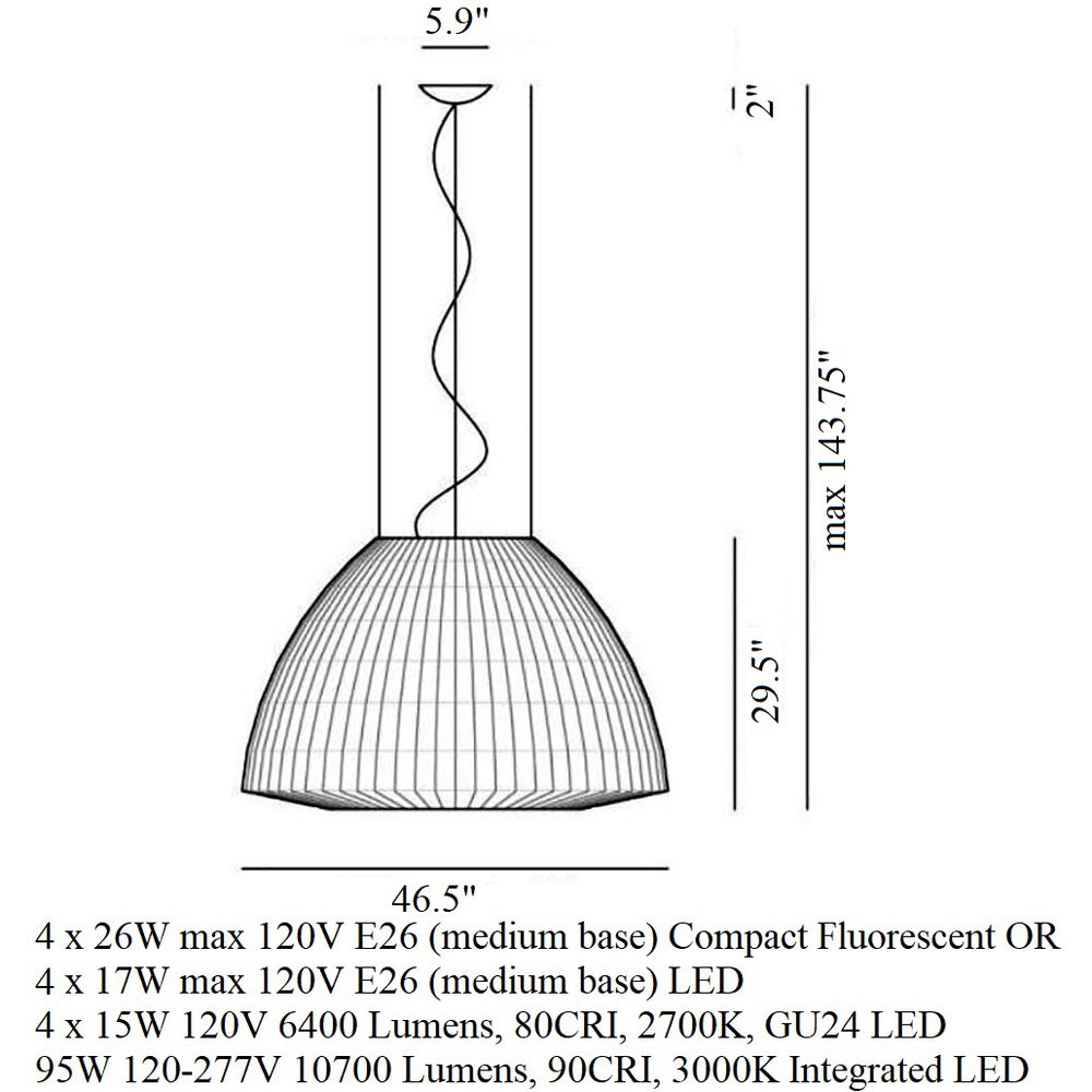 Bell Large Pendant Light
