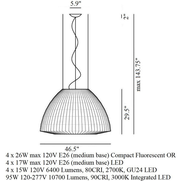 Bell Large Pendant Light