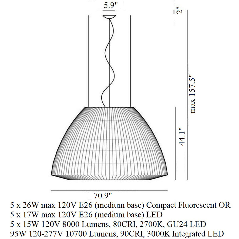 Bell Large Pendant Light