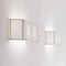 Clavius Flush Wall Sconce  option White