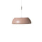 Float Pendant Light  option Mauve Dust / White