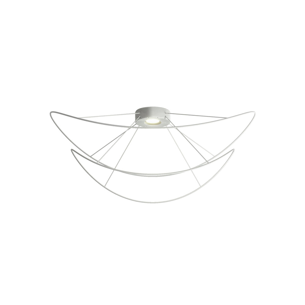 Hoops Semi Flush Mount