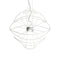 Hoops Pendant Light  option White