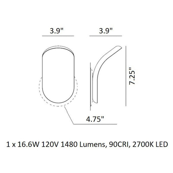 Lik Wall Sconce