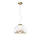 Mountain View Pendant Light  option Amber / Gold