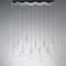 Spillray Multi Pendant Light  option 10 Lights Linear