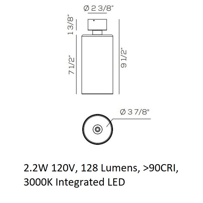 Spillray Plus Semi Flush Mount