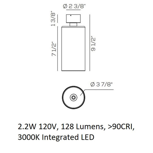 Spillray Plus Semi Flush Mount