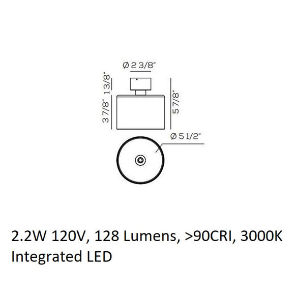 Spillray Plus Semi Flush Mount