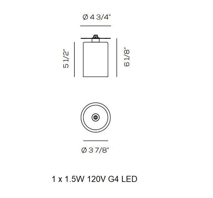 Spillray Semi Flush Mount