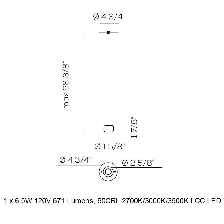 Urban Mini Pendant Light