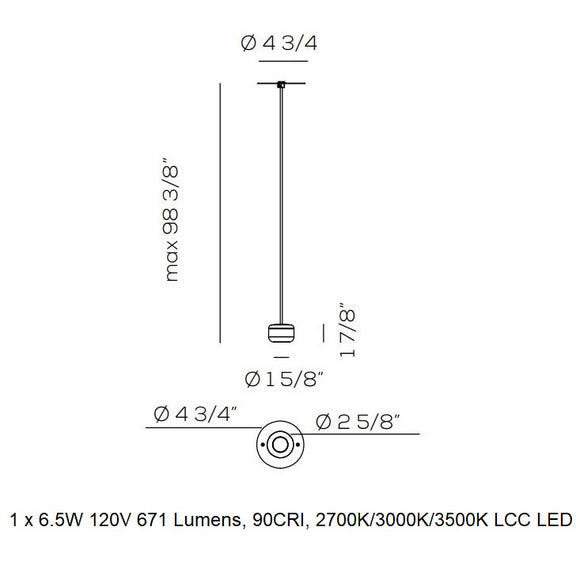 Urban Mini Pendant Light