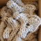 Knitted Dropped LED Pendant Light  option Light Gray