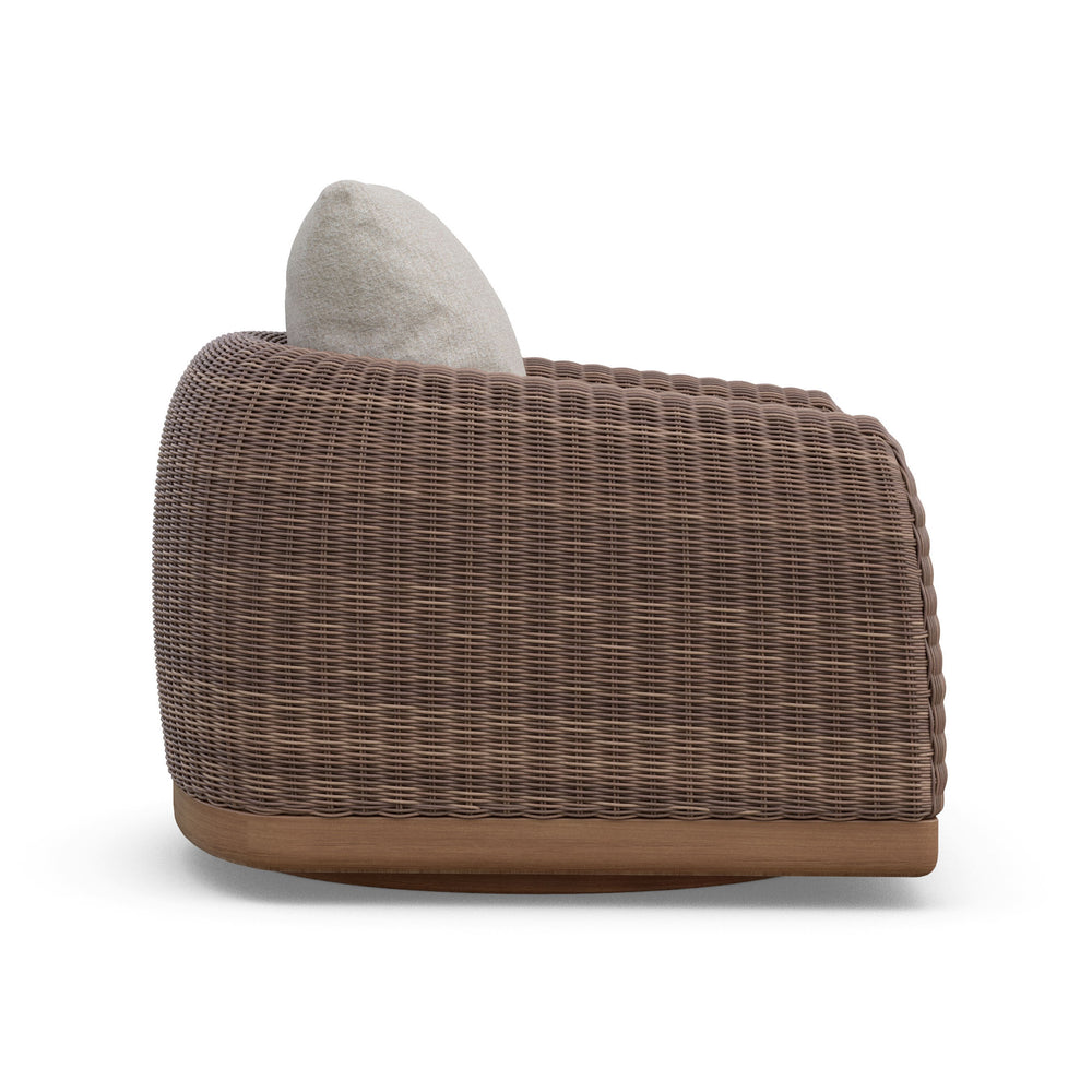 Aspen Outdoor Swivel Club Armchair