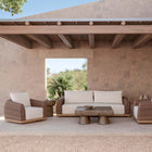 Aspen Outdoor Swivel Club Armchair