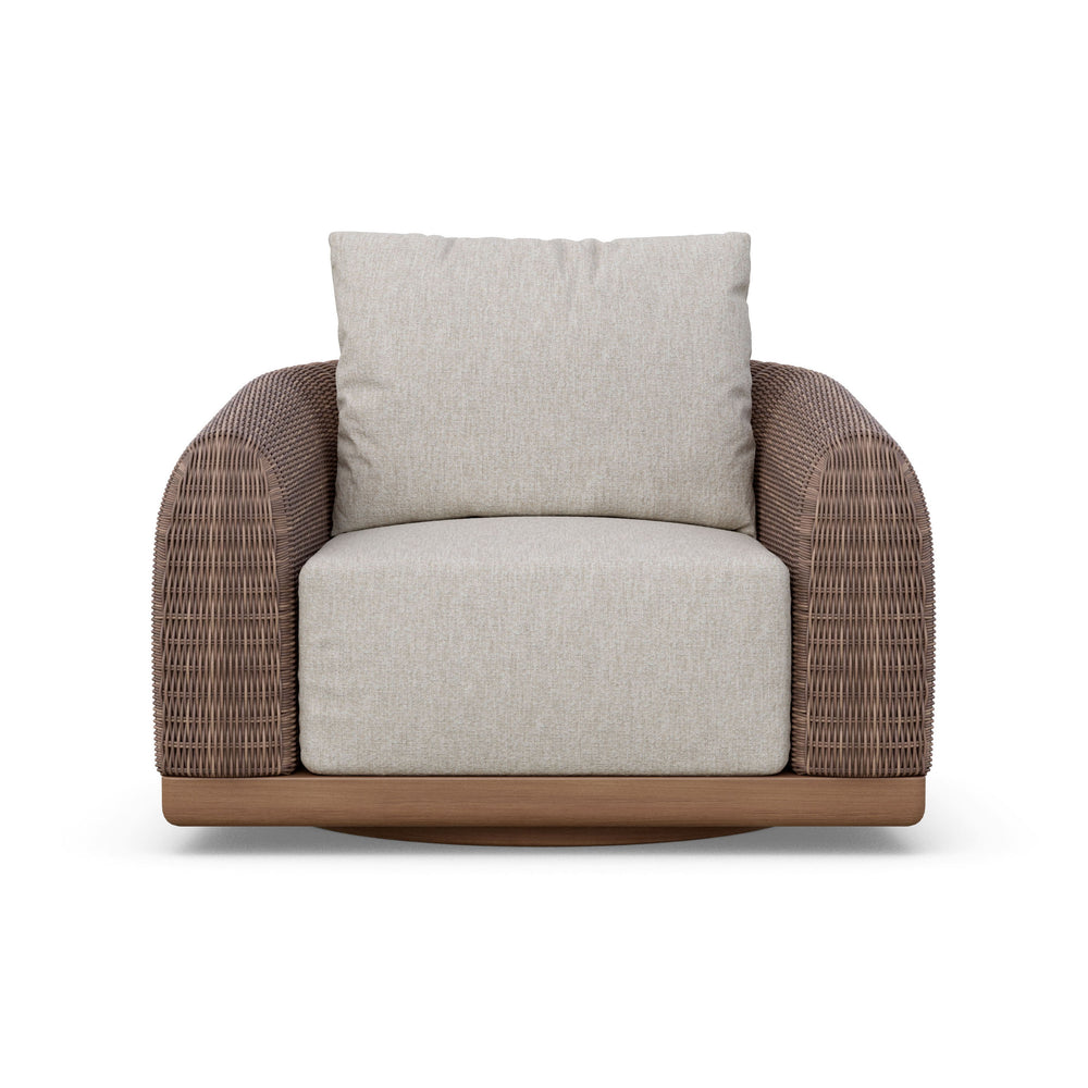 Aspen Outdoor Swivel Club Armchair