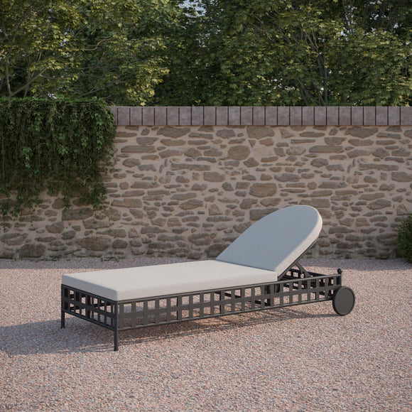 Athens Outdoor Chaise Lounge
