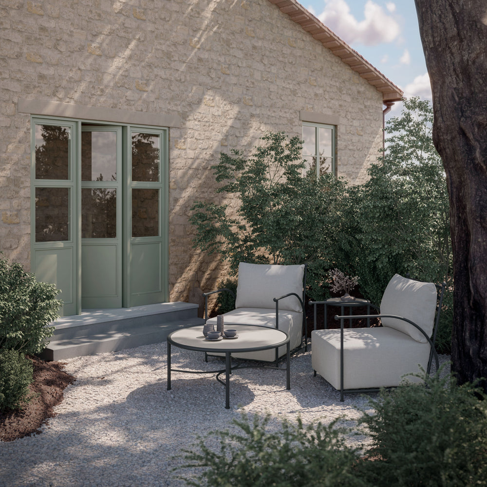 Athens High Back Outdoor Club Chair