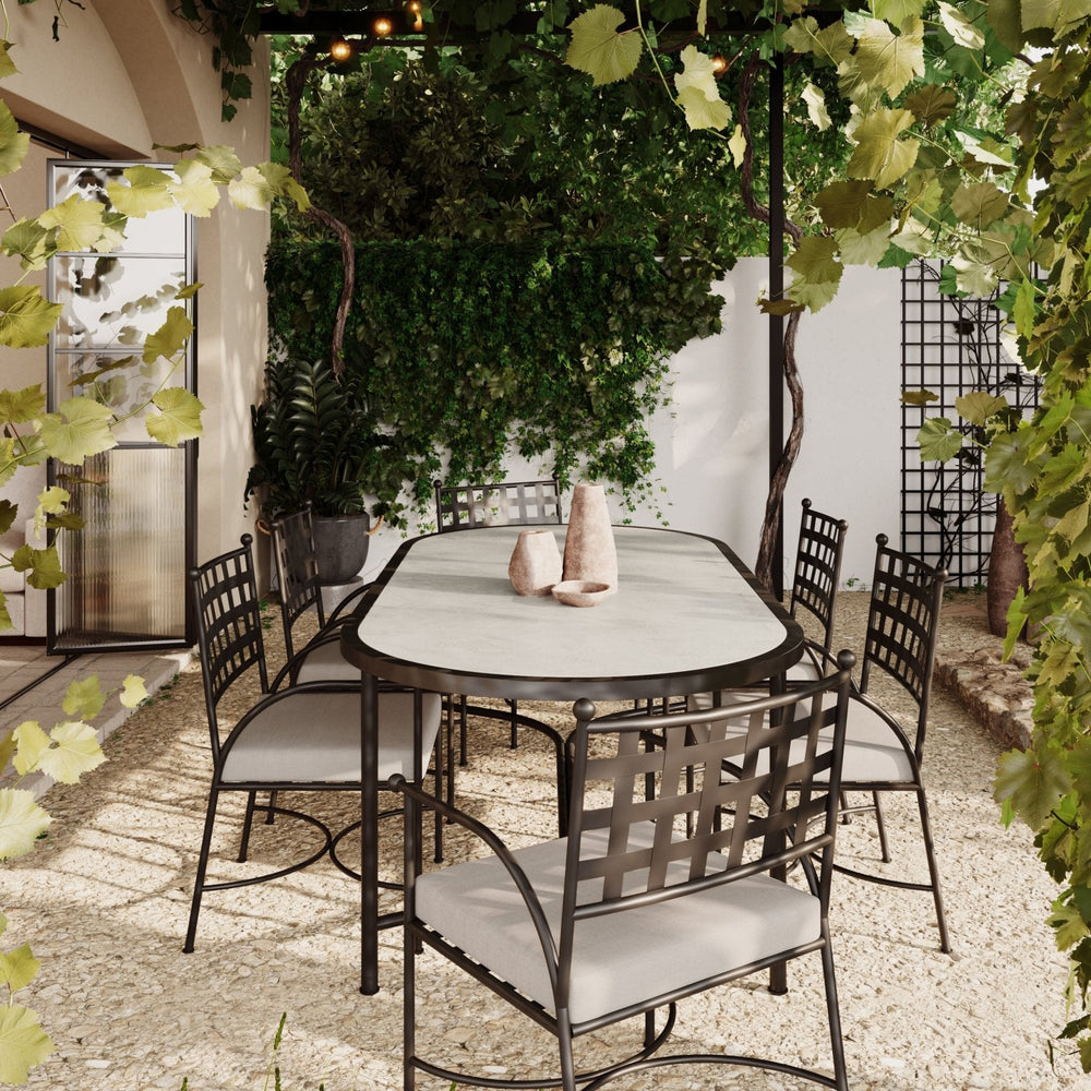 Athens Oval Outdoor Dining Table