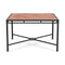 Athens Square Dining Table  option Umber