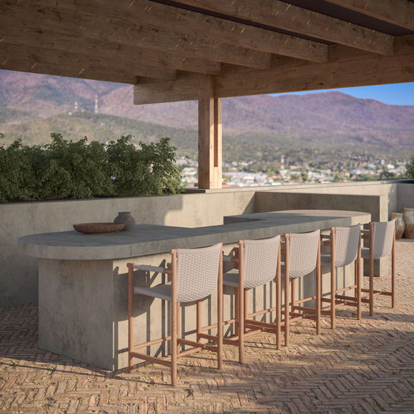 Boca Outdoor Bar and Counter Stool