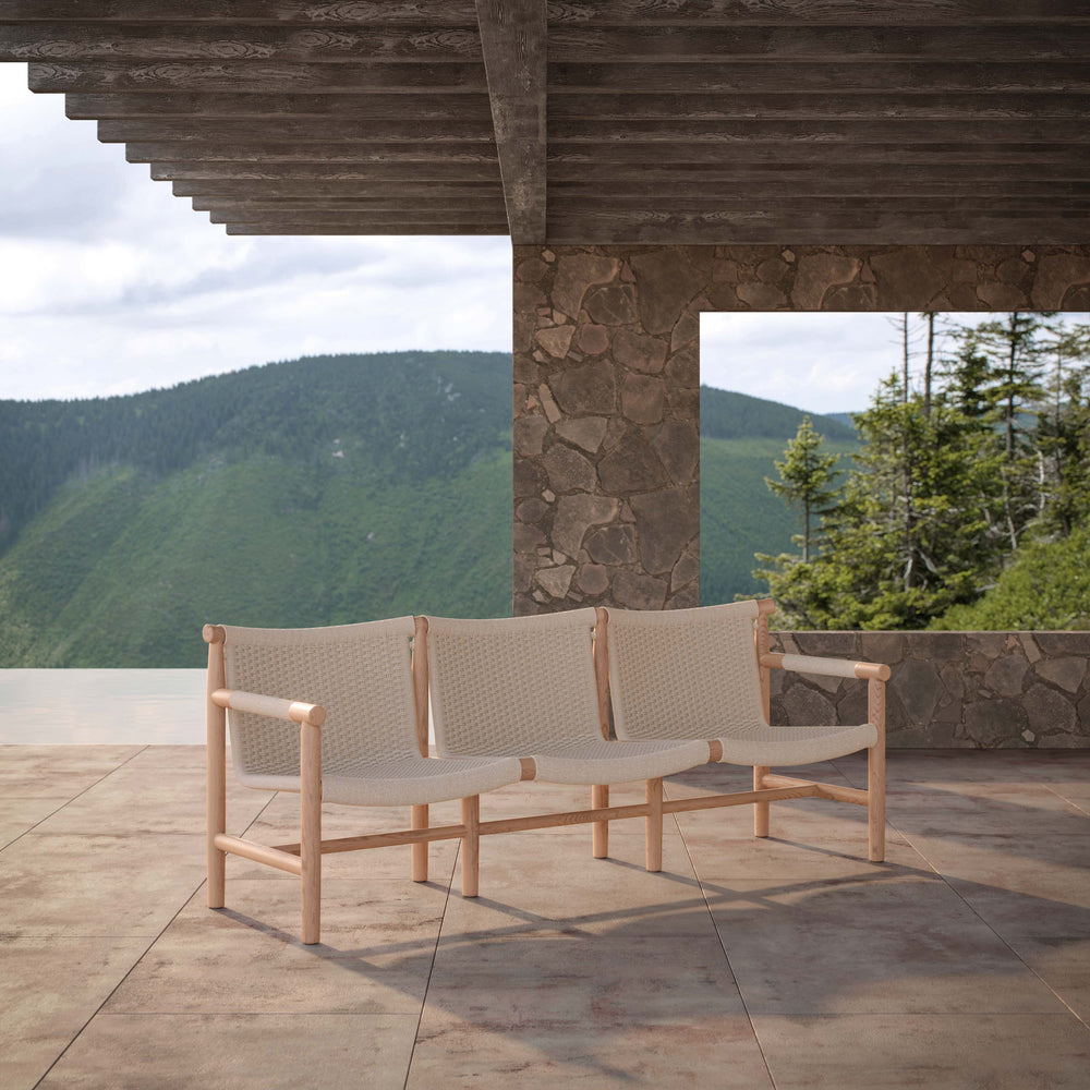 Boca Outdoor 3-Seater Sofa