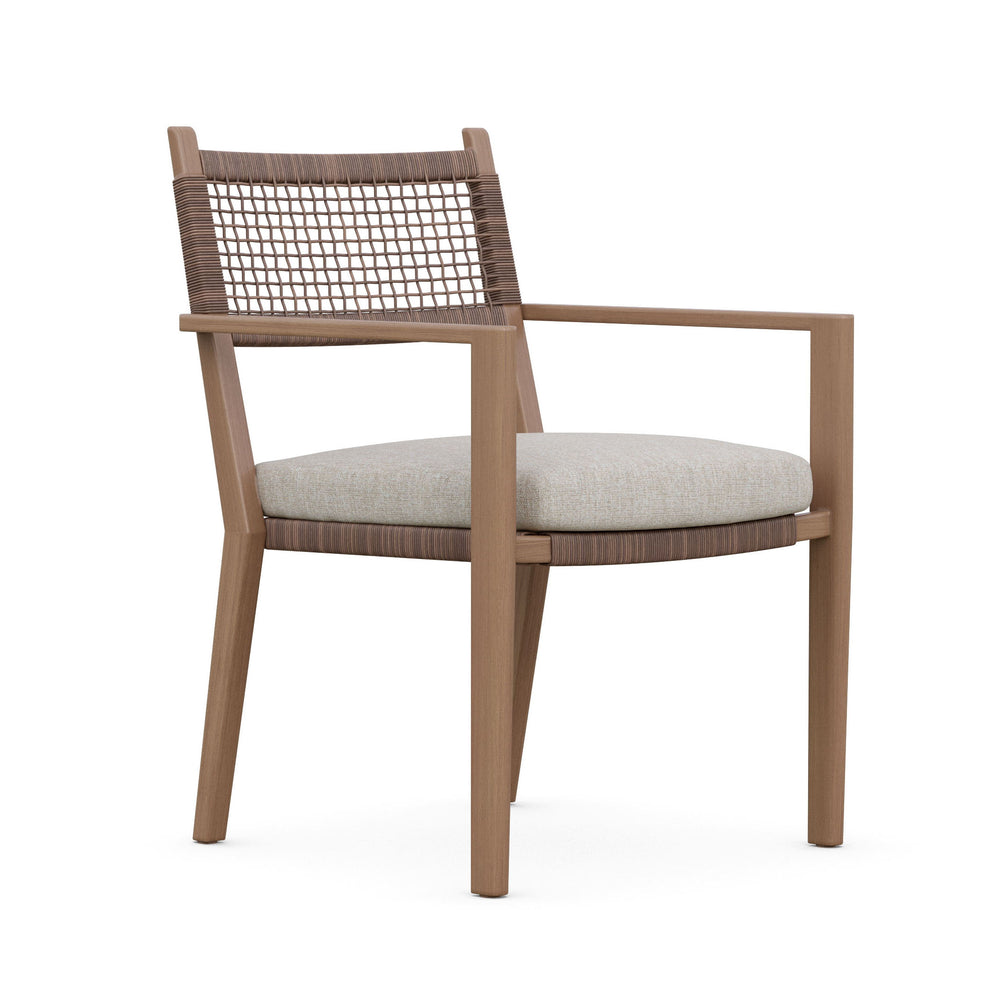 Bozeman Outdoor Stackable Dining Armchair (Set of 4)