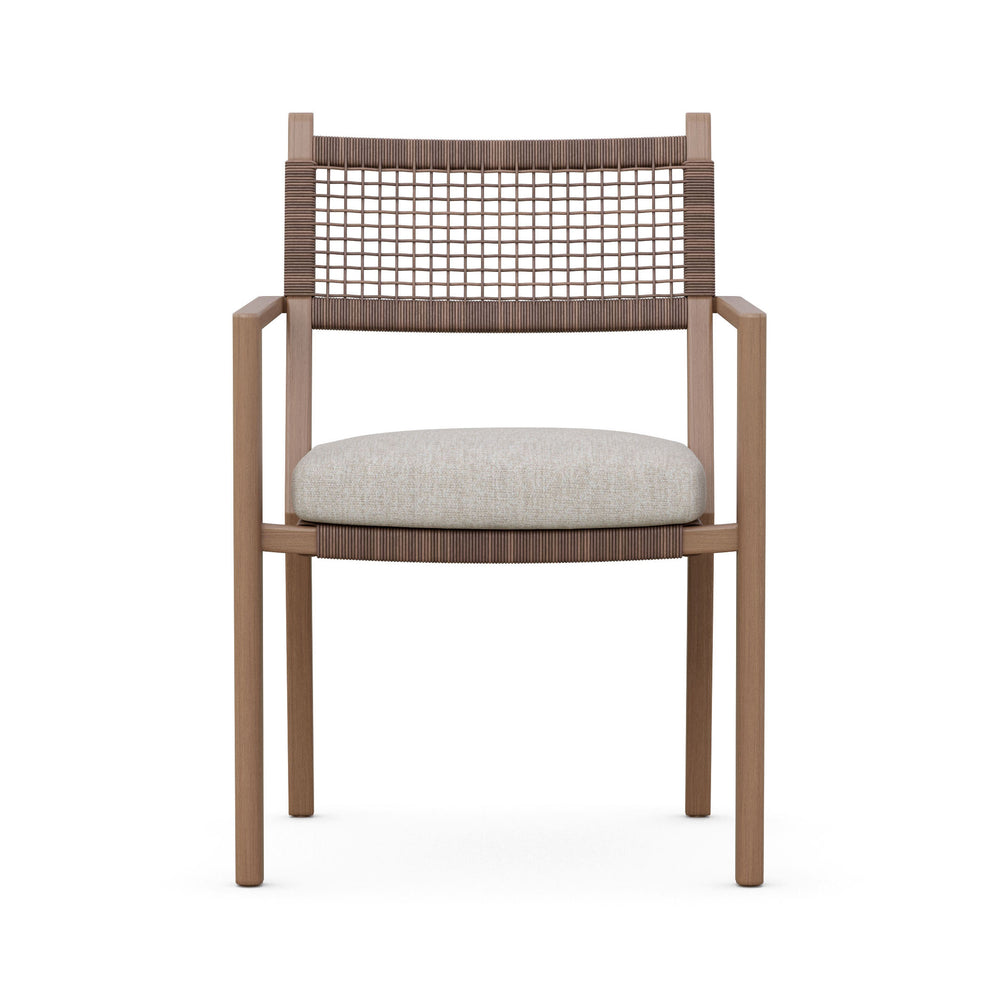 Bozeman Outdoor Stackable Dining Armchair (Set of 4)