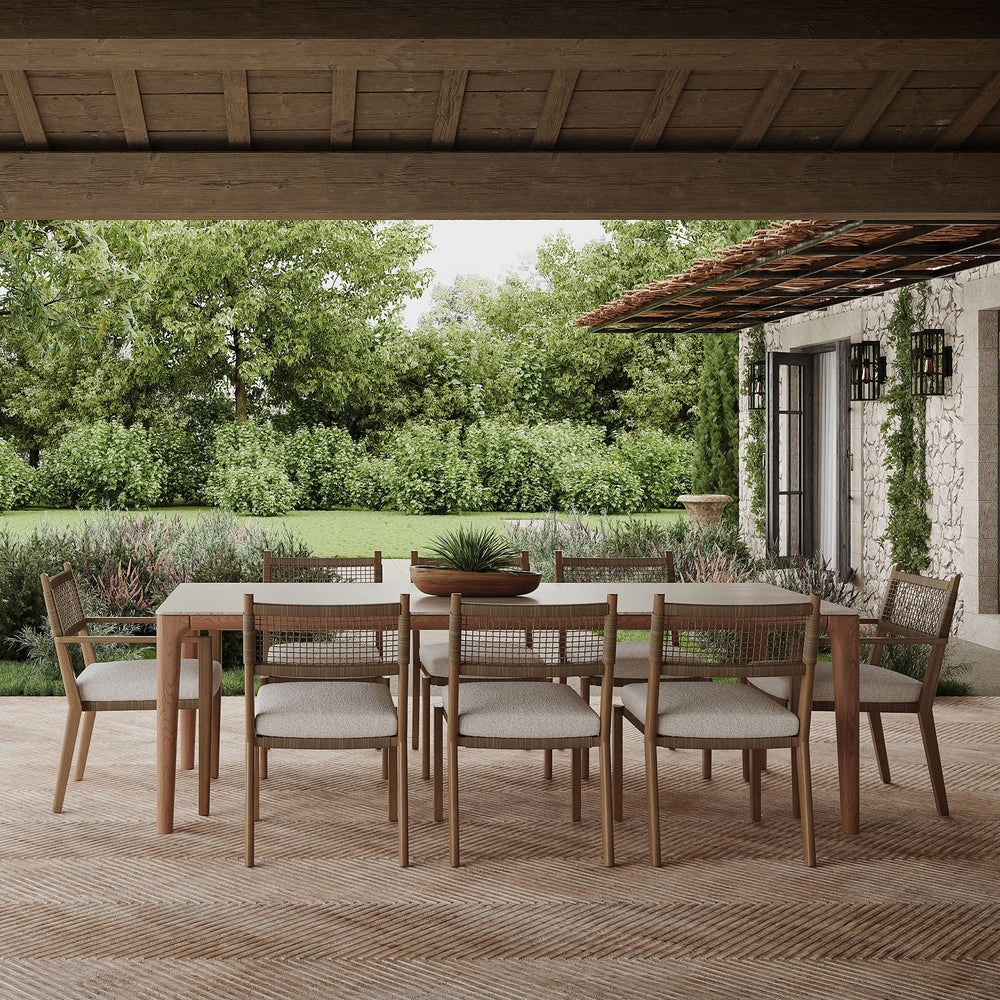 Bozeman Outdoor Stackable Dining Chair (Set of 4)