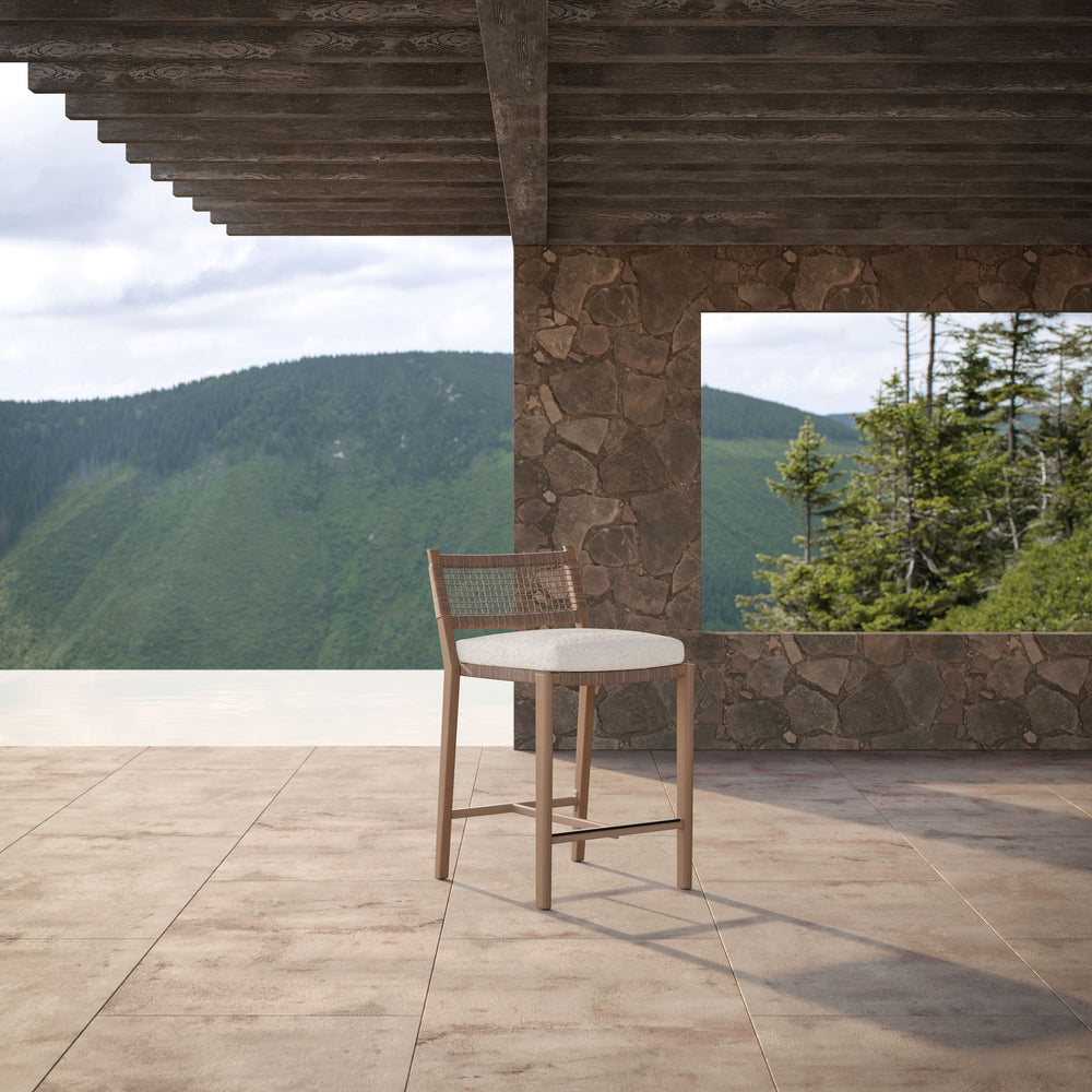 Bozeman Outdoor Bar and Counter Stool (Set of 2)