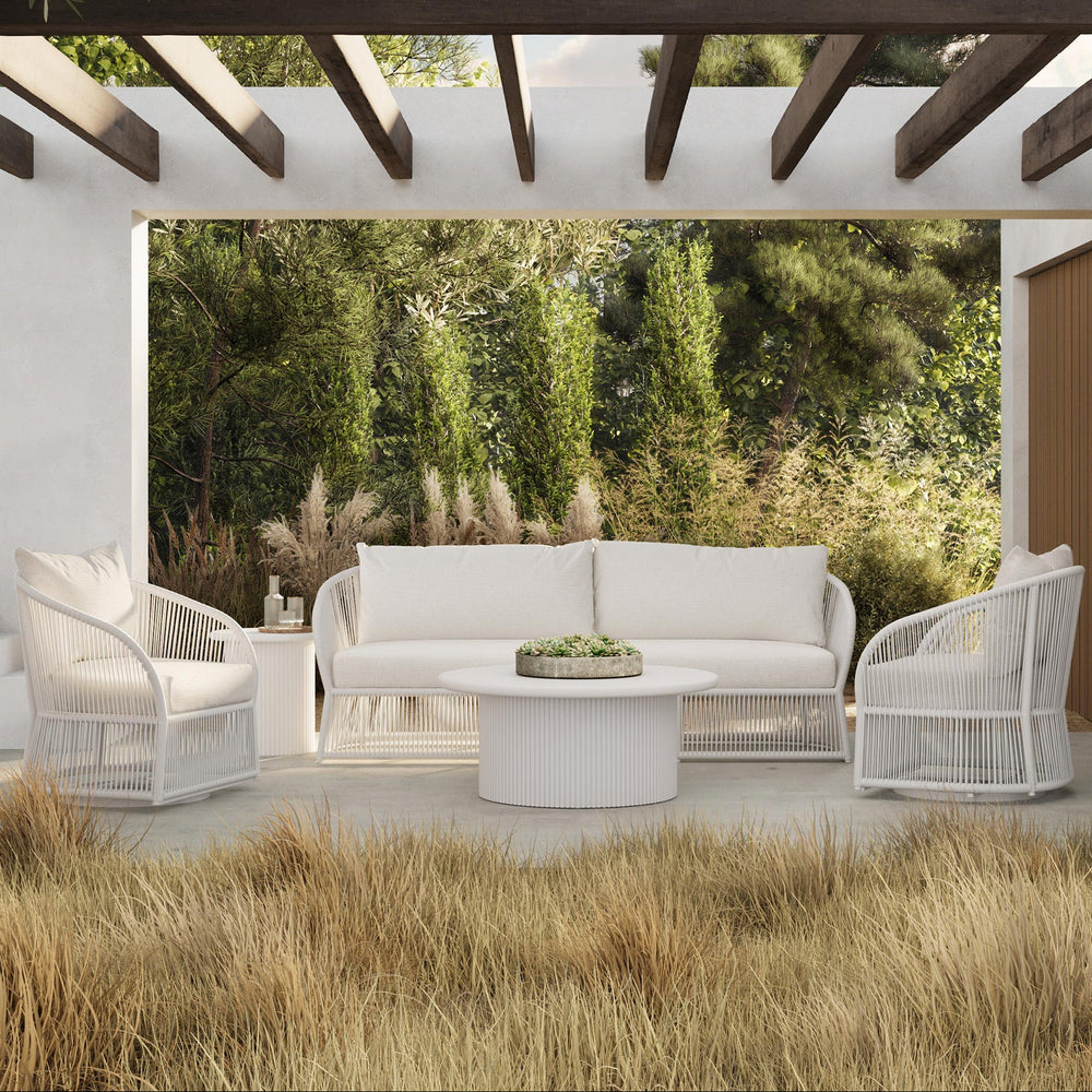 Cape Town Outdoor Swivel Club Armchair