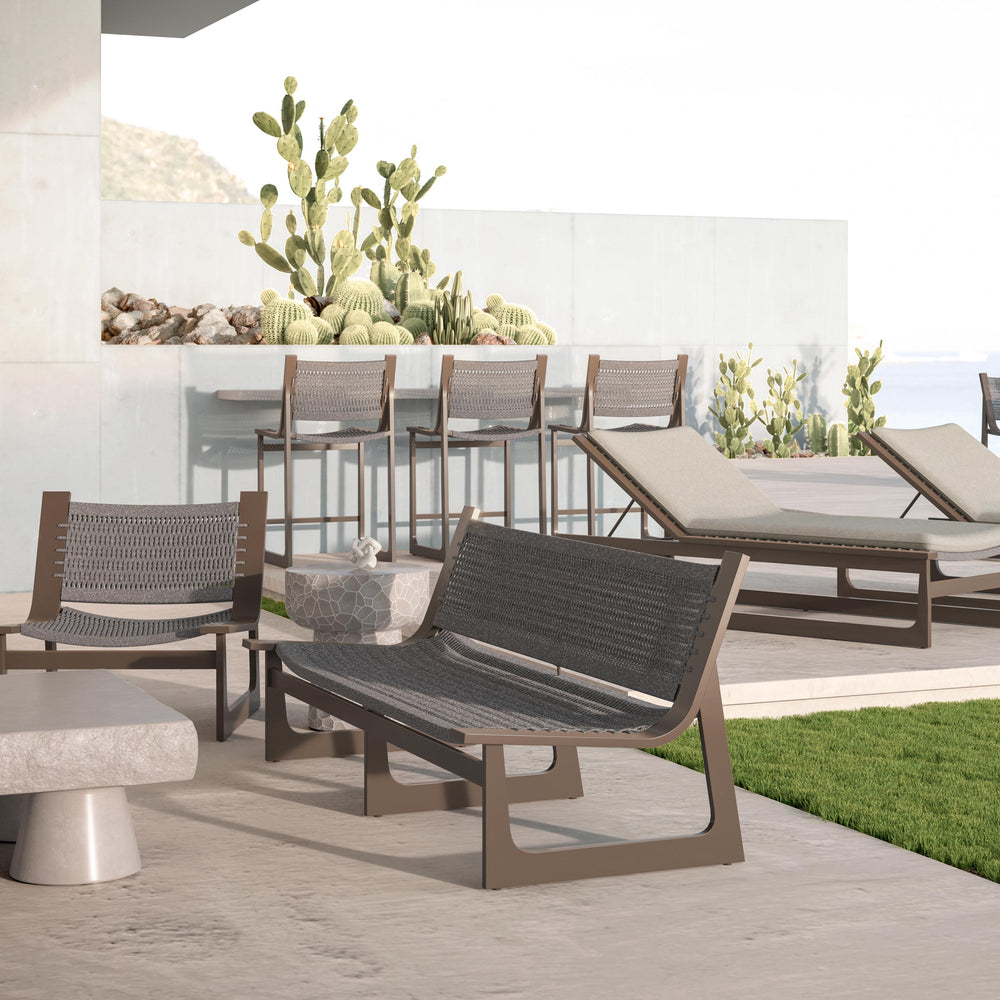 Cozumel 3 Seat Outdoor Sofa