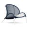 Dune Club Chair  option Deep Royal / Cloud Solvita