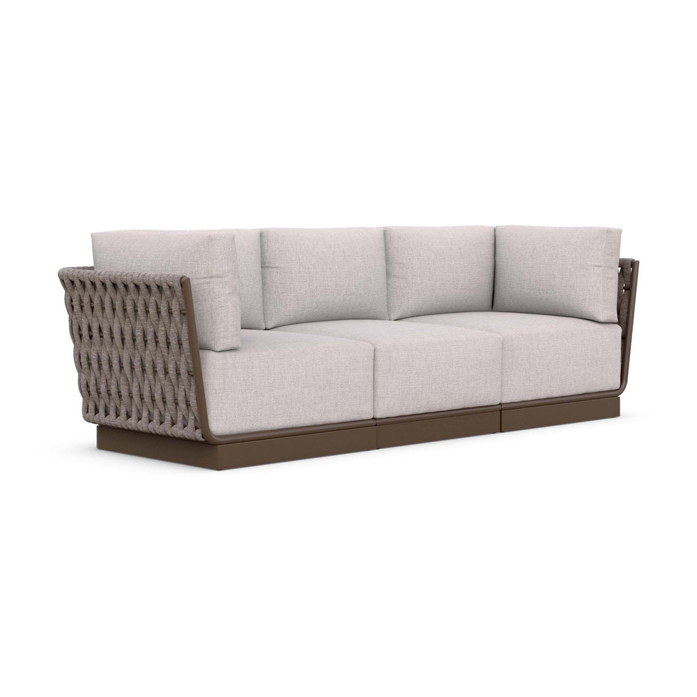 Maui Outdoor 3-Piece Sectional Sofa
