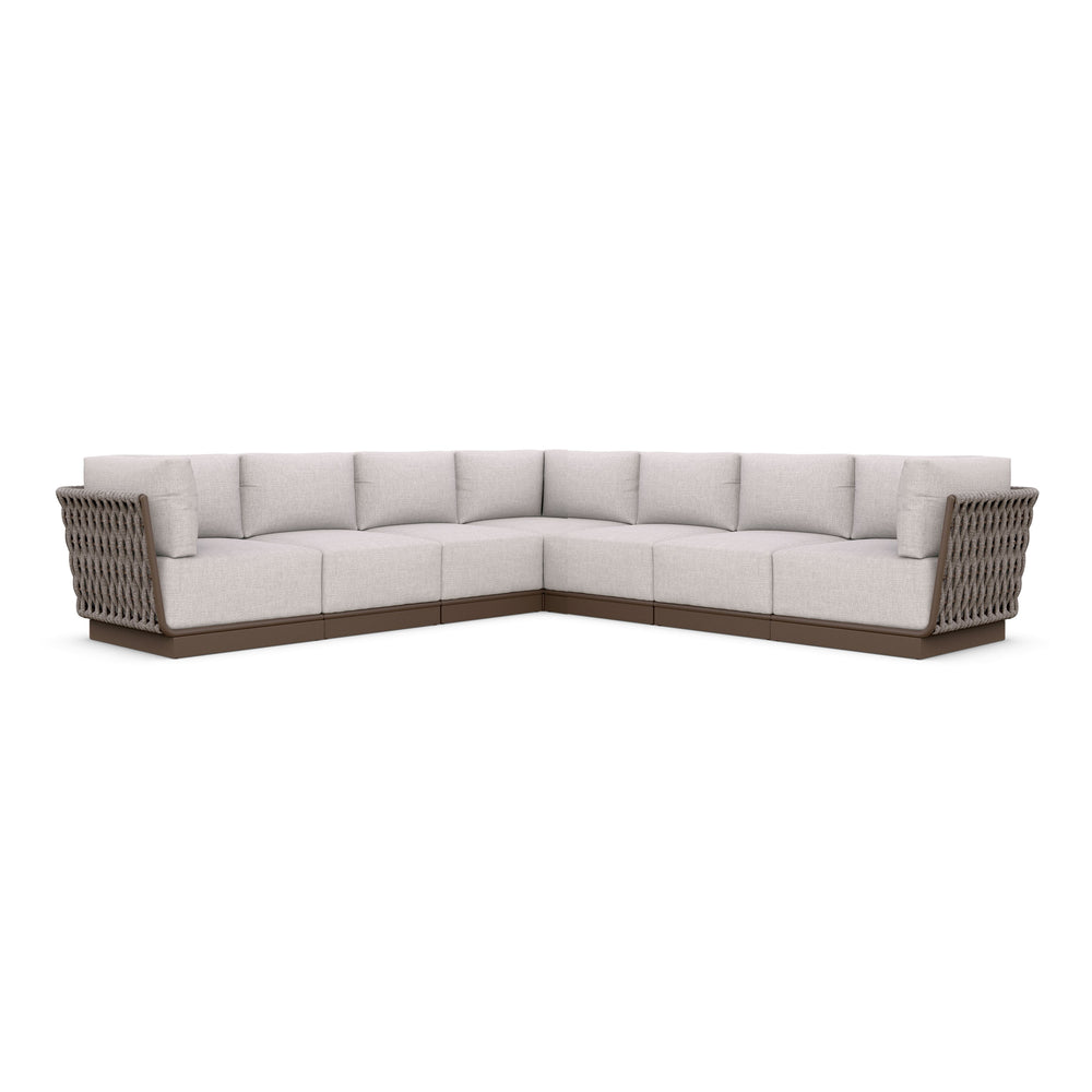 Maui Outdoor 7-Piece Sectional Sofa