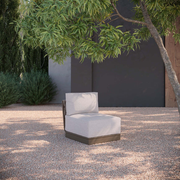 Maui Outdoor Armless Lounge Chair