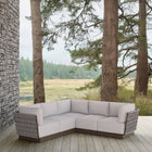 Maui Outdoor Armless Lounge Chair