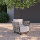 Maui Outdoor Swivel Club Armchair