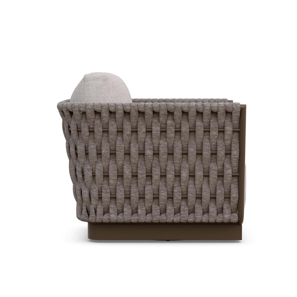 Maui Outdoor Swivel Club Armchair