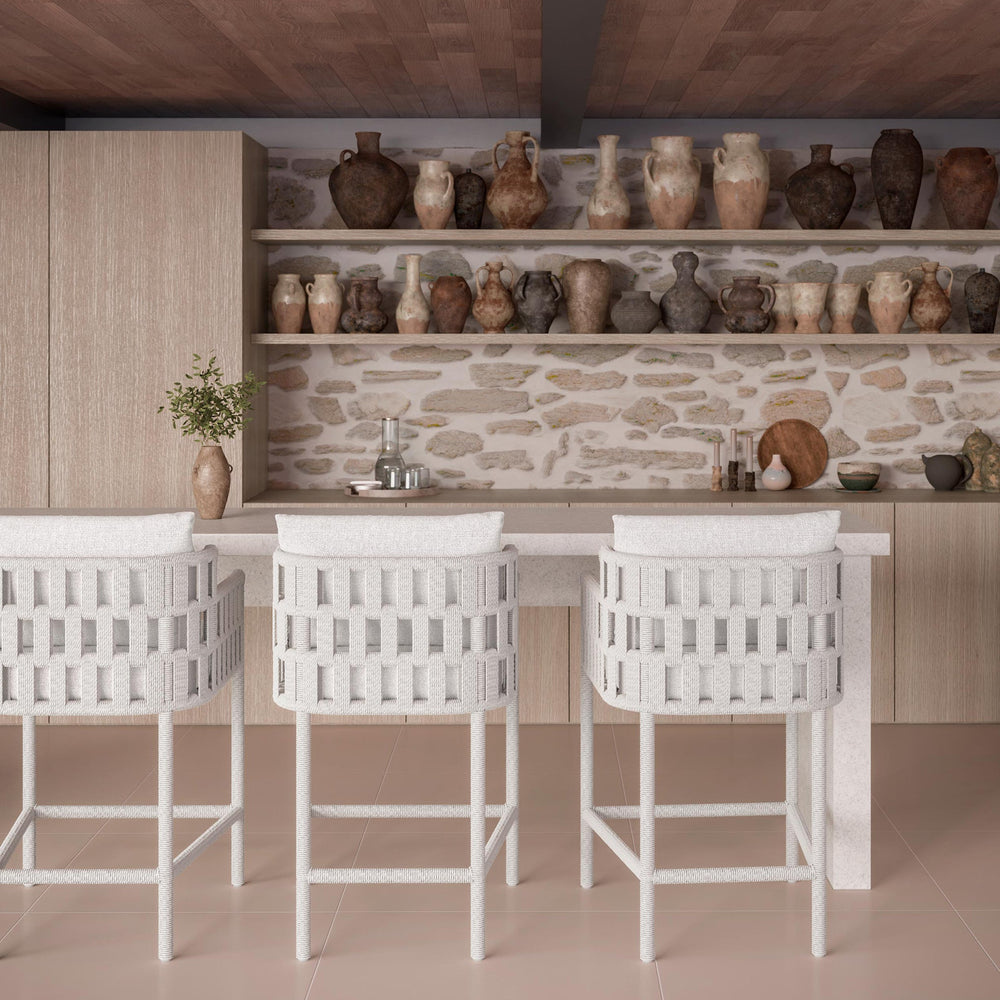Santa Cruz Outdoor Bar and Counter Stool
