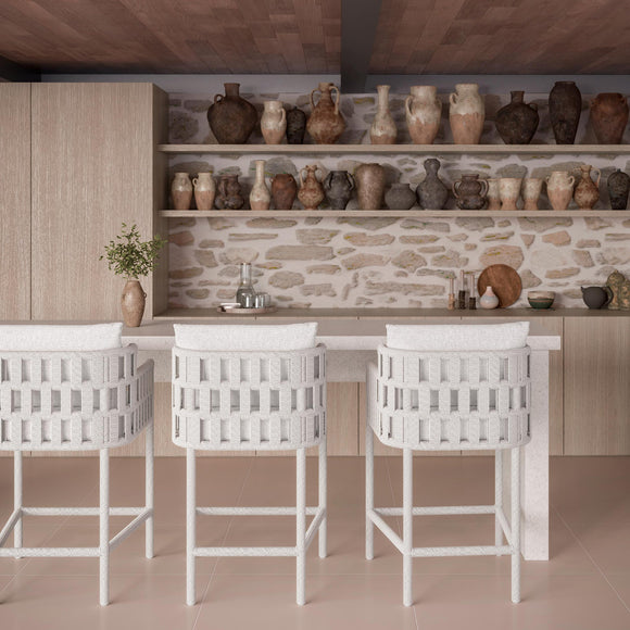 Santa Cruz Outdoor Bar and Counter Stool