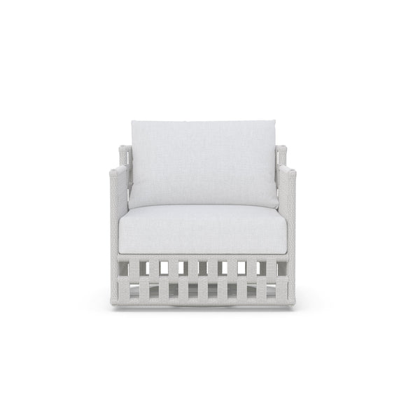 Santa Cruz Outdoor Swivel Club Armchair