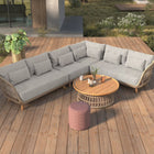 Sicily Outdoor 4-Piece Sectional Sofa