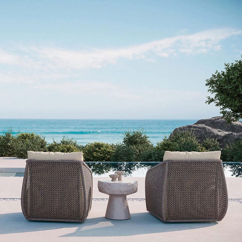 Azzurro Living Sorrento Outdoor Swivel Club Armchair - 2Modern