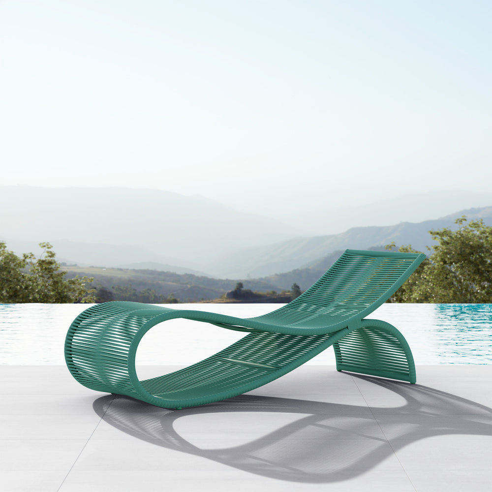 Wave Outdoor Chaise Lounge