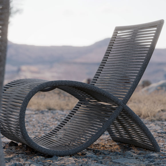Wave Outdoor Lounge Chair (Set of 2)
